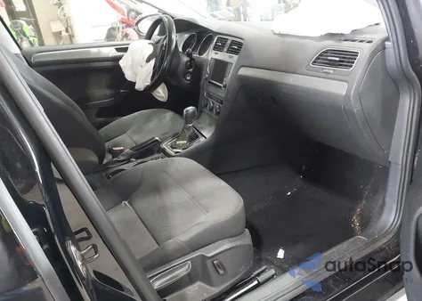 2017 Volkswagen Golf Sportwagen Tsi S z USA, uszkodzony, nr VIN 3VW017AU6HM529949